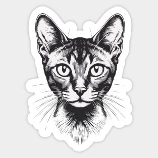 Devon rex Sticker